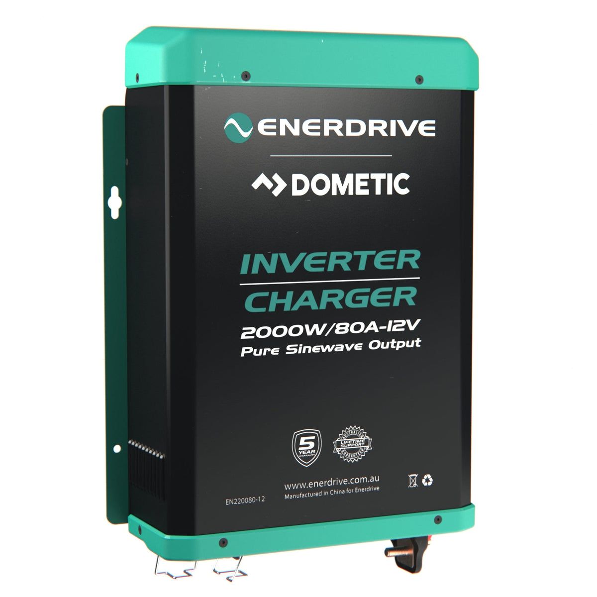 Enerdrive EN220080-12 inverter charger alternate view