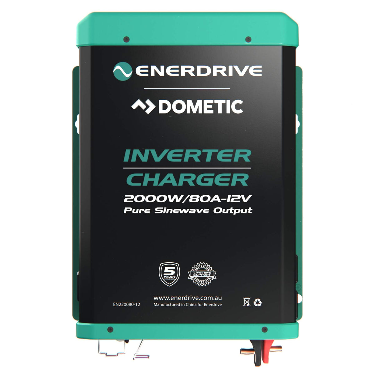 Enerdrive EN220080-12 2000W 80A 12V inverter charger
