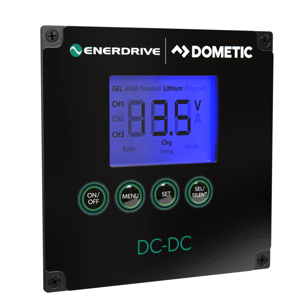 Included remote LCD display for Enerdrive EN3DC100 DC-DC charger