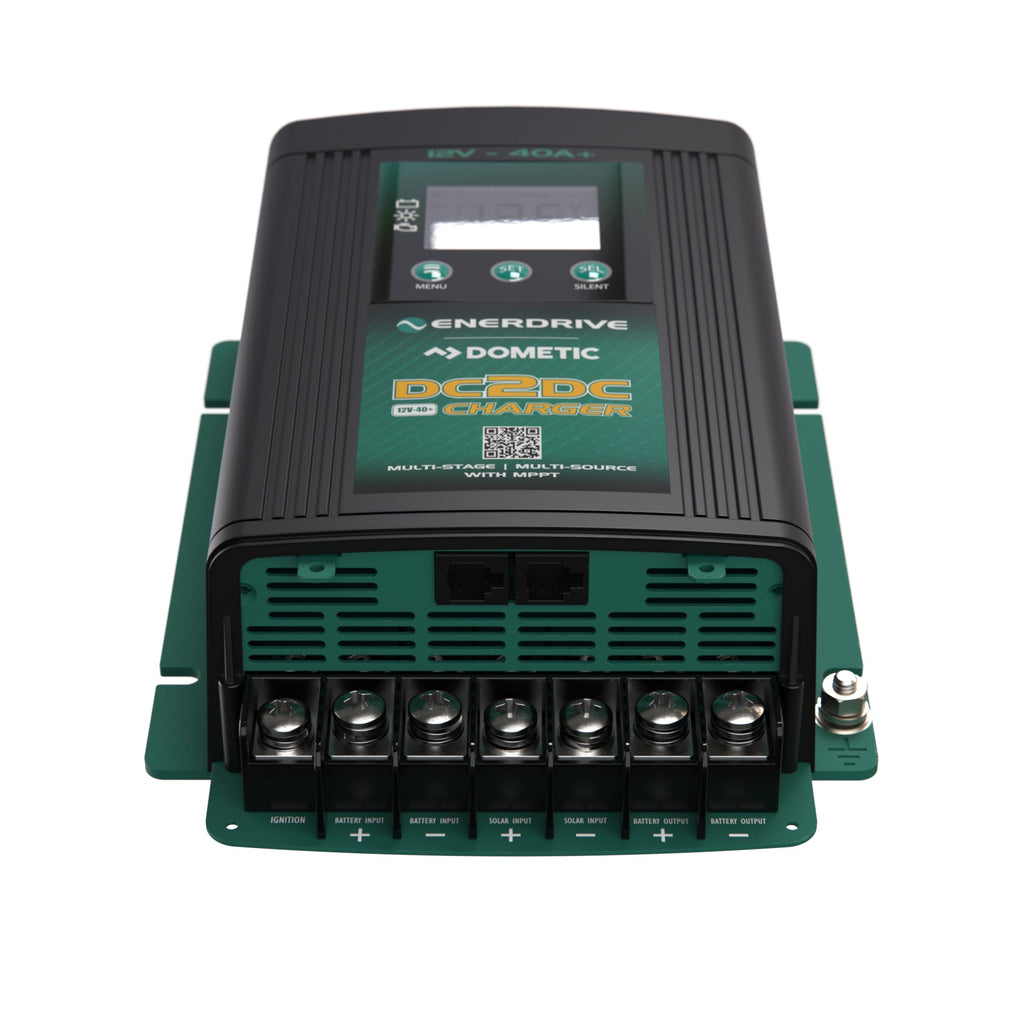 Enerdrive EN3DC40+ DC-DC MPPT charger terminal connections