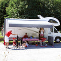 Fiamma F45L awning, Royal Grey