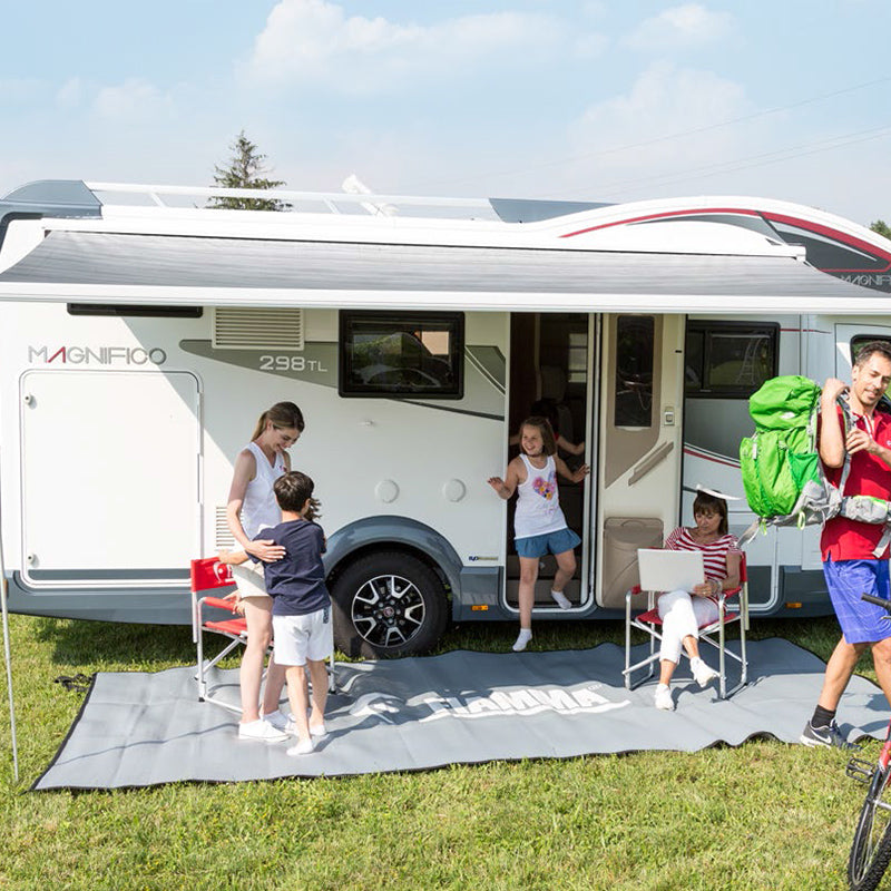 Fiamma F45S awning, Royal Grey