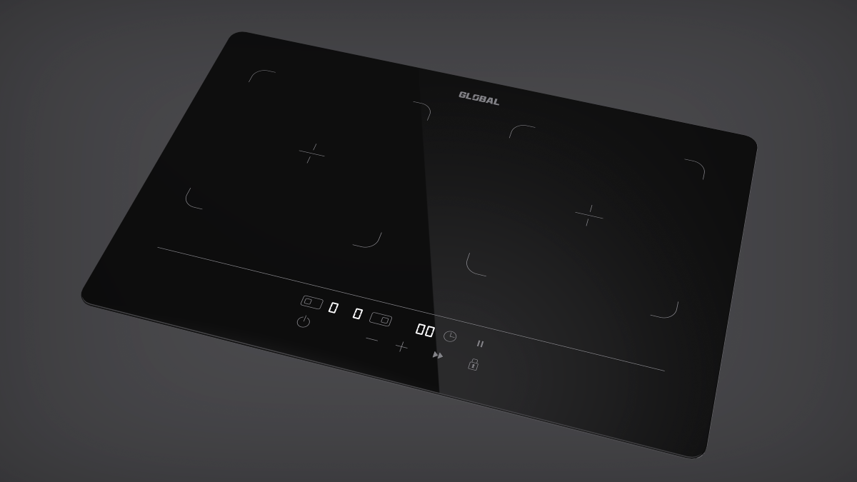 Global Heritage single and dual RV induction cooktops
