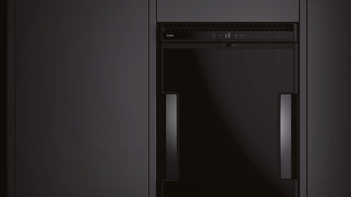 Global Heritage RSDA54 166 litre compressor refrigerator