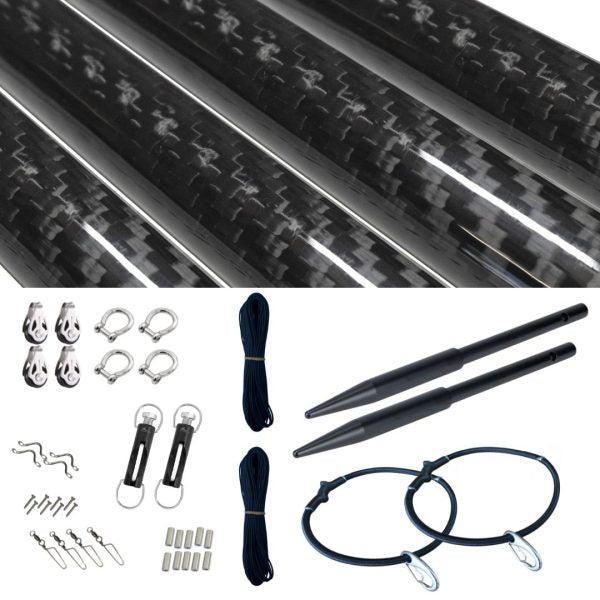 Reelax RX75690 Grander 7.75 m carbon outrigger pole kit