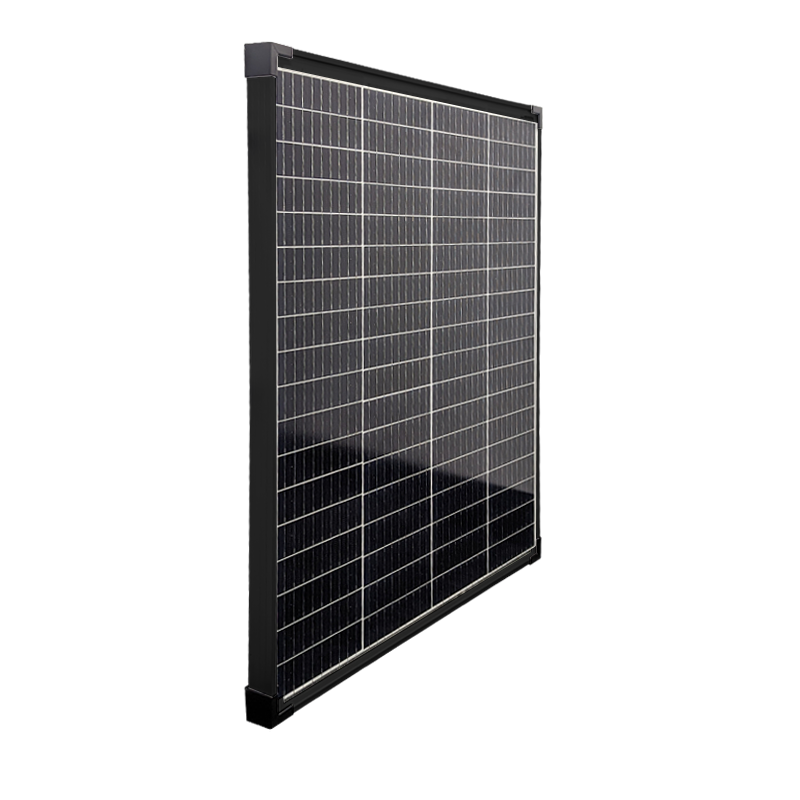 Sphere 100W Twin Cell black solar panel