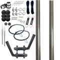 Swingers Outriggers Black complete kit with carbon poles and rigging